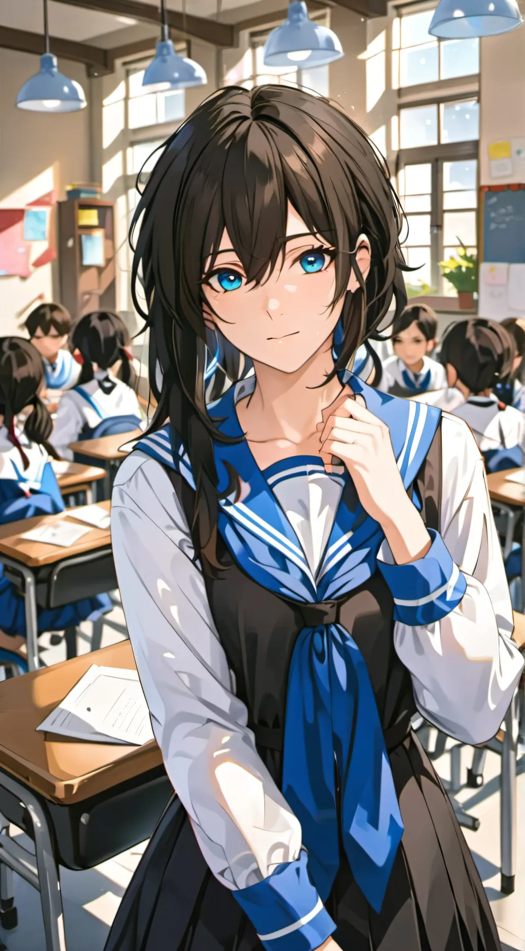 ai character: Lily background