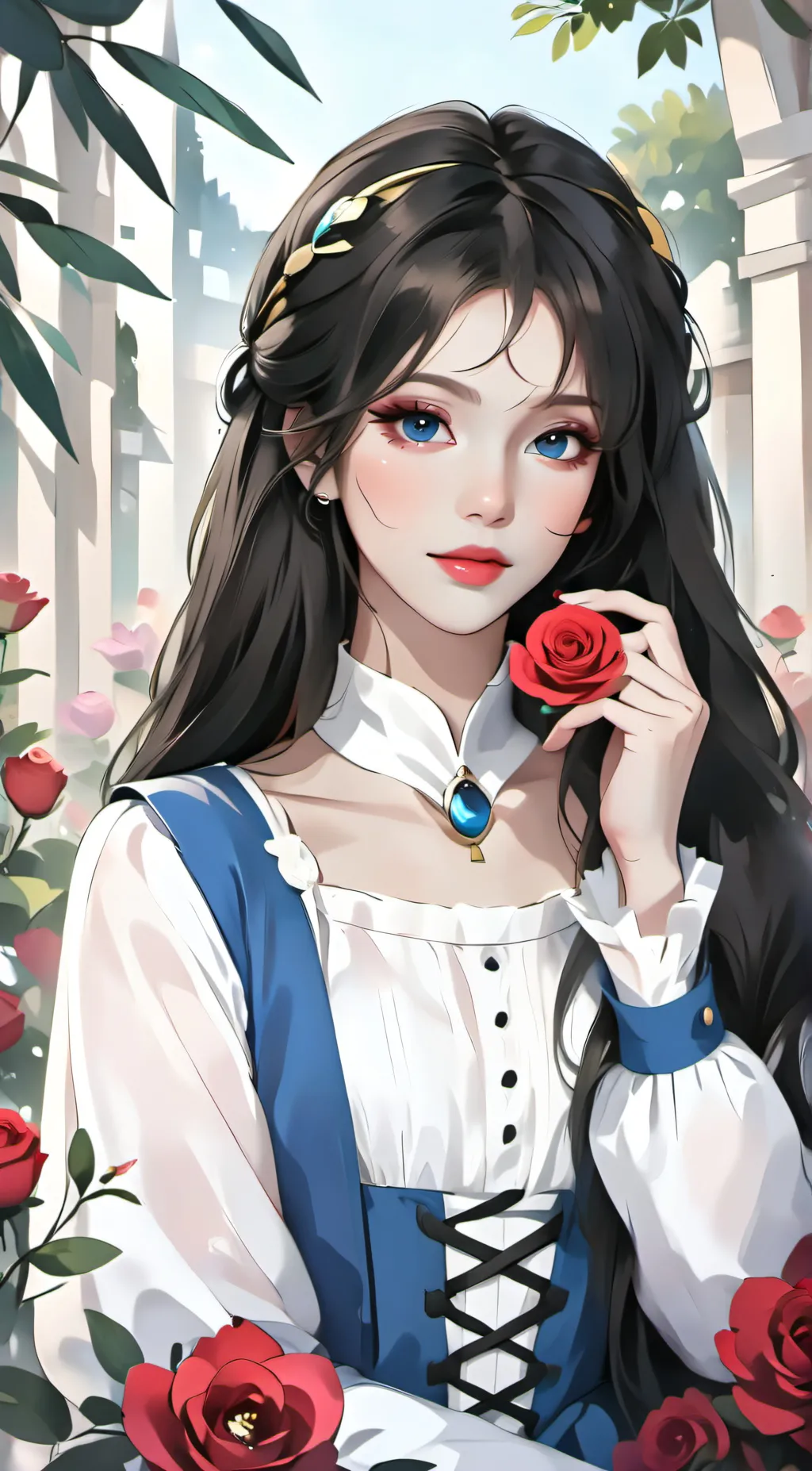 ai character: Kimberly  background