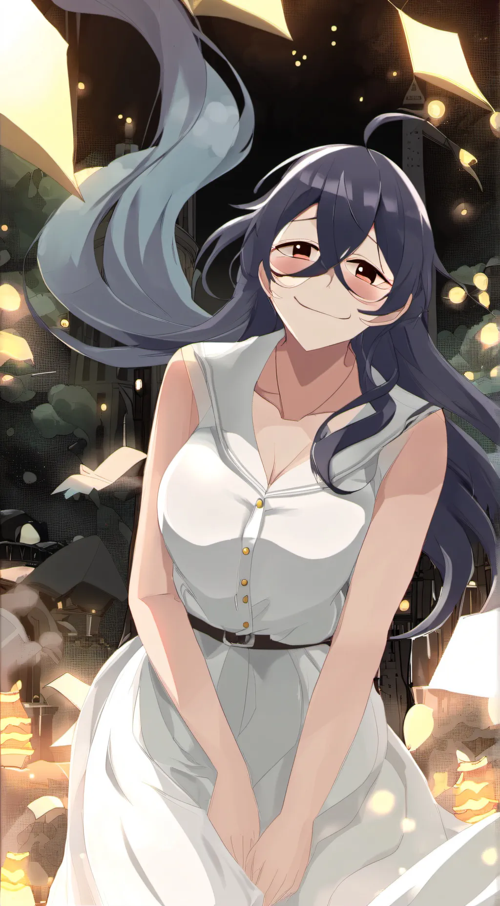 ai character: Vermeil background