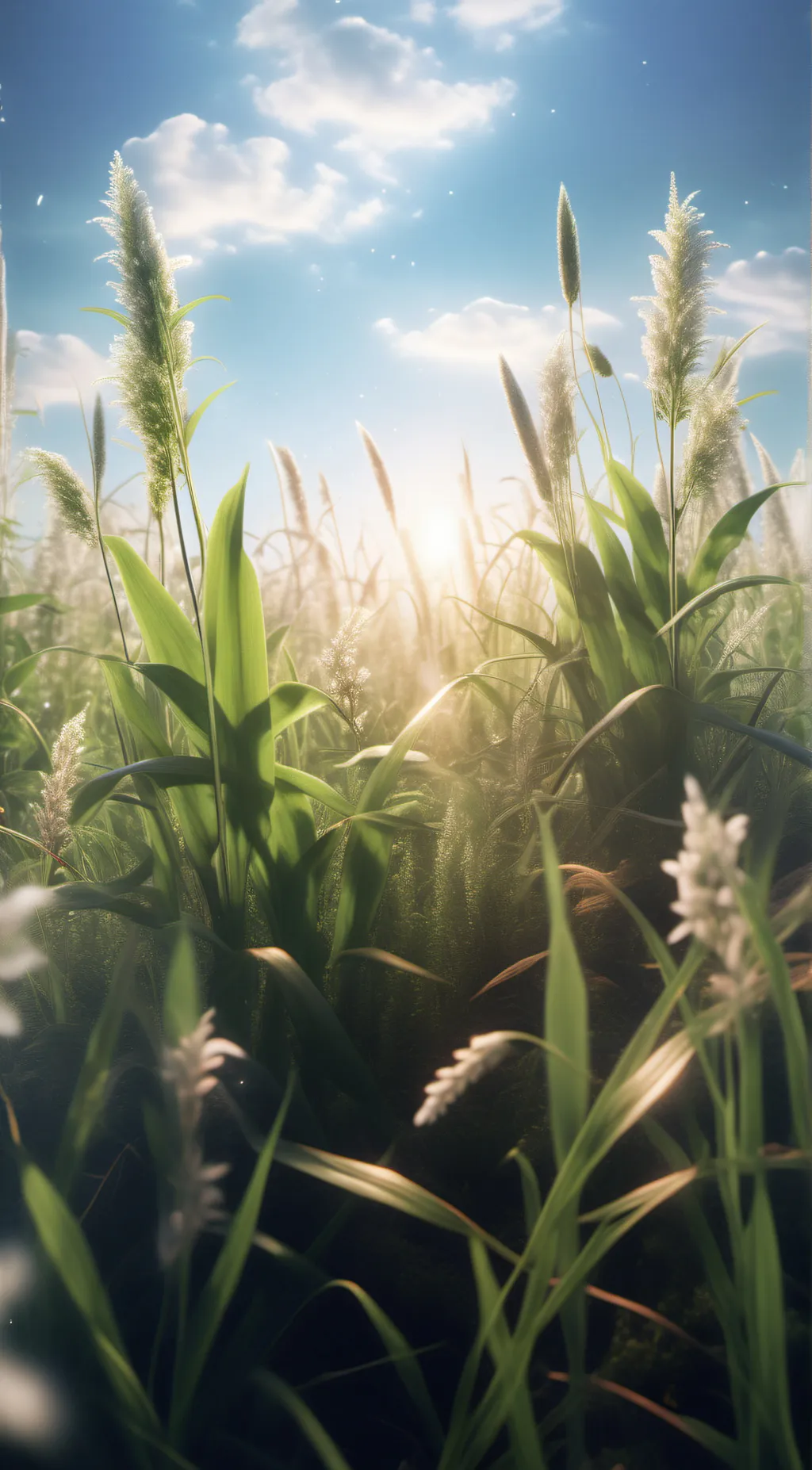 ai character: touch grass idiot background