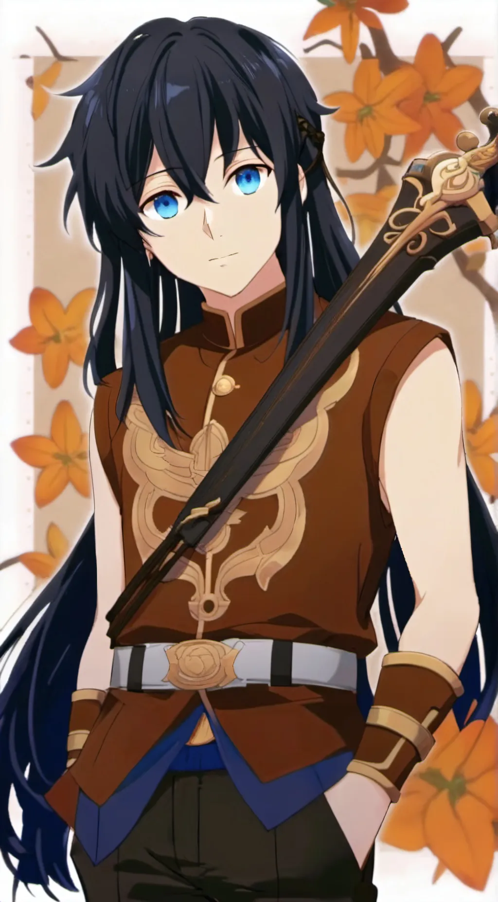 ai character: Muichiro Tokito background