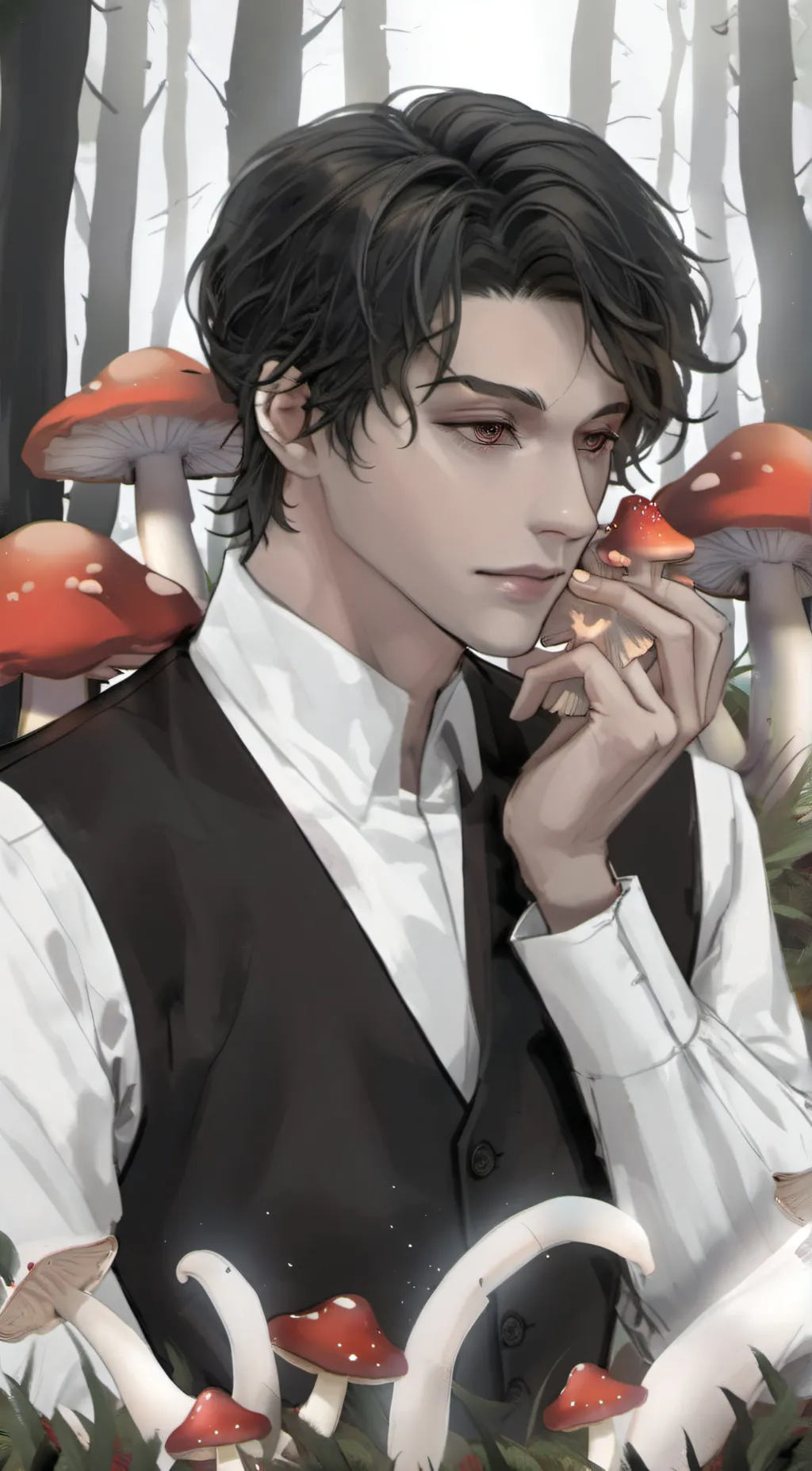 ai character: oliver background