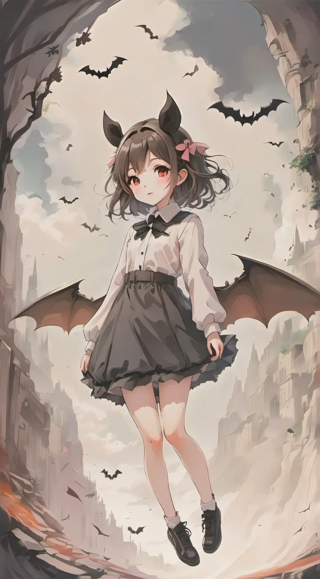 ai character: Lia  background