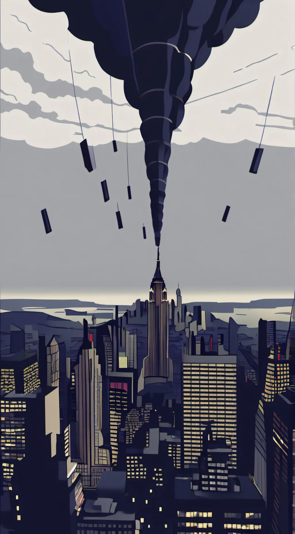 ai character: The end humanity background