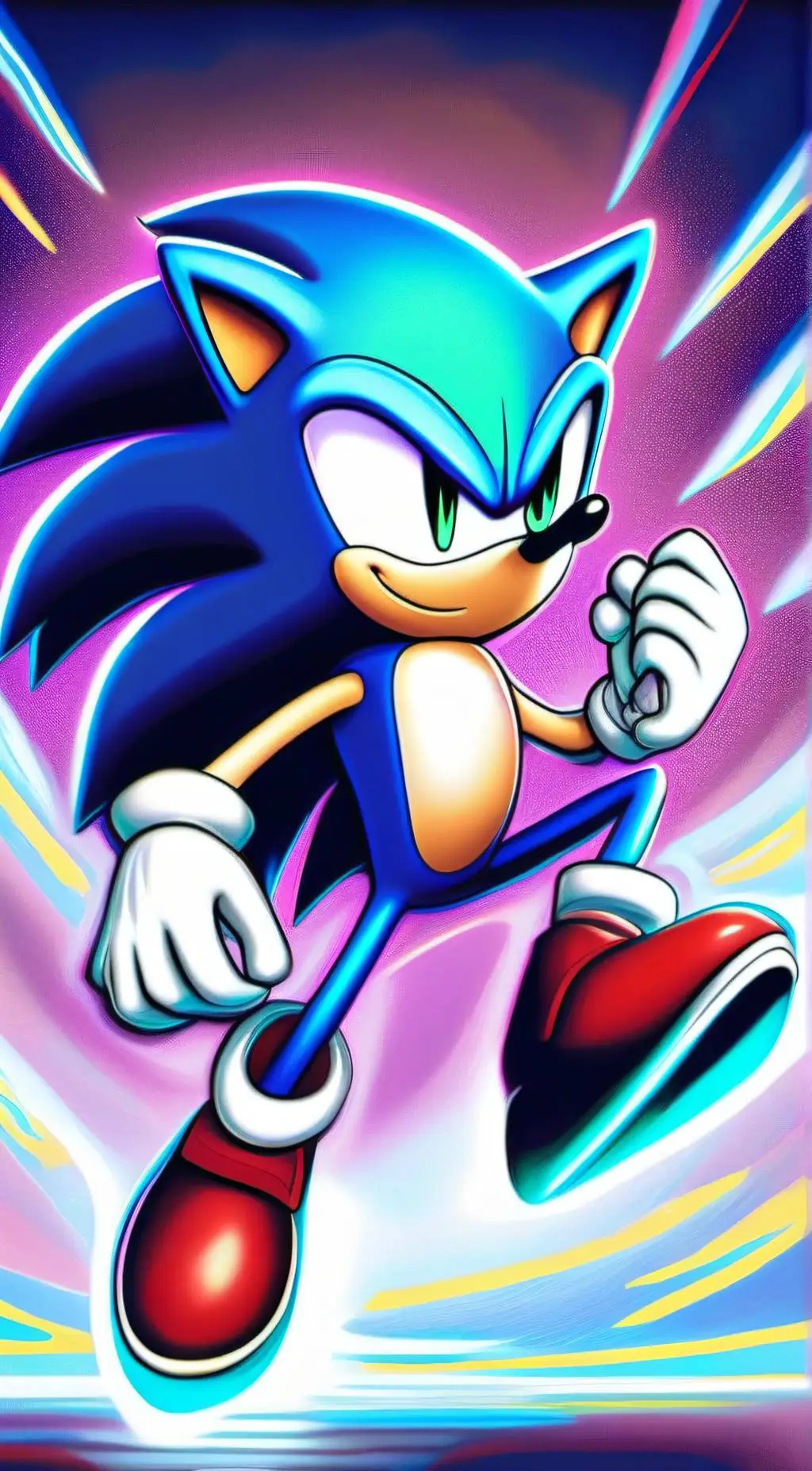 ai character: Sonic background