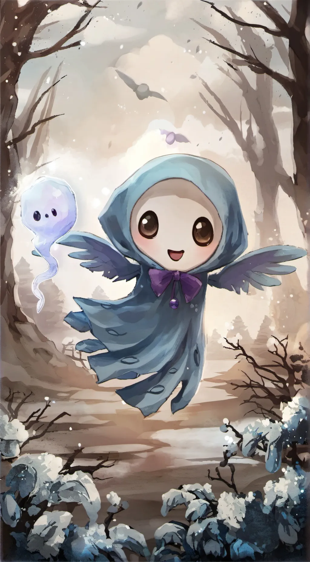ai character: ZeeBee background