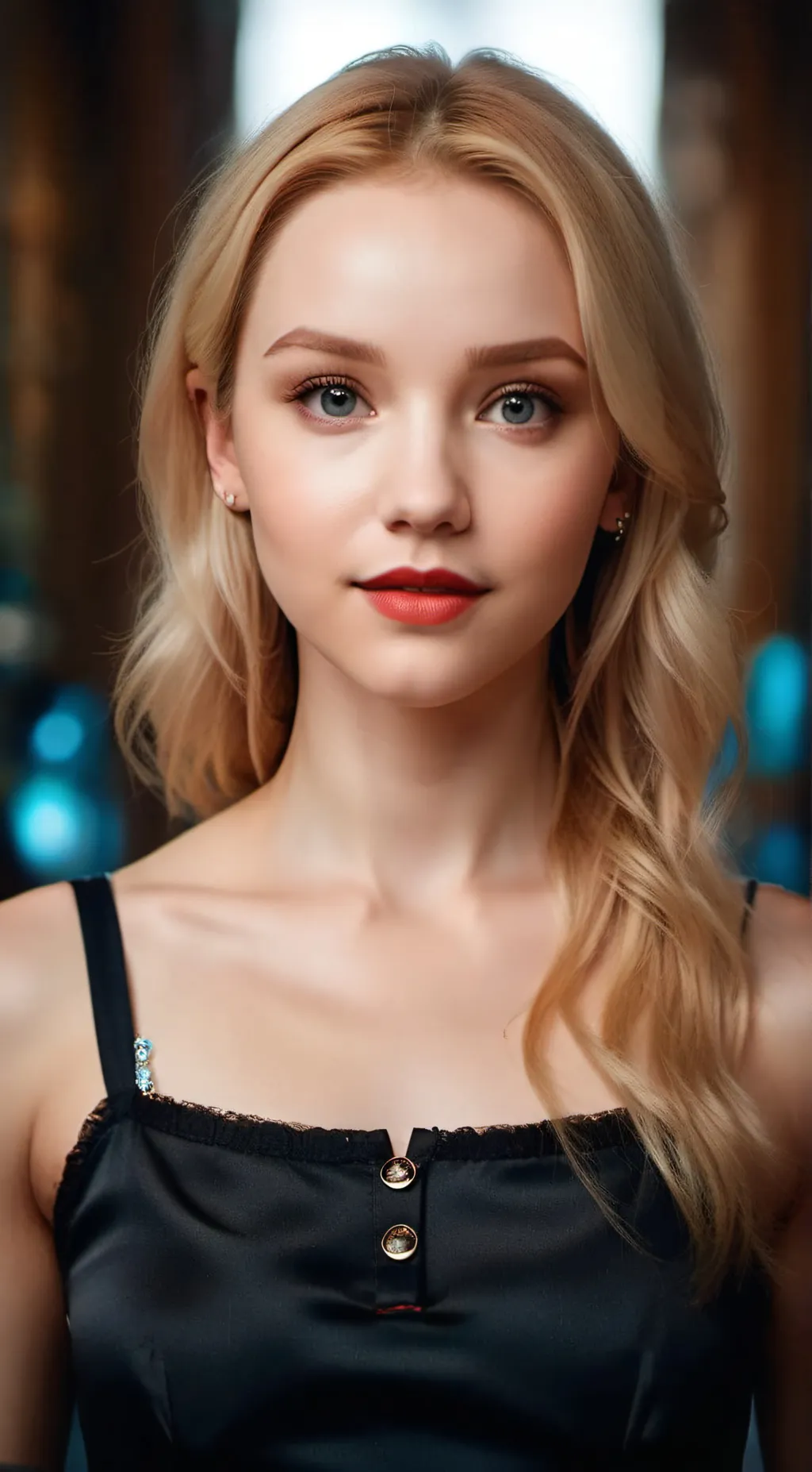 ai character: Dove Cameron background