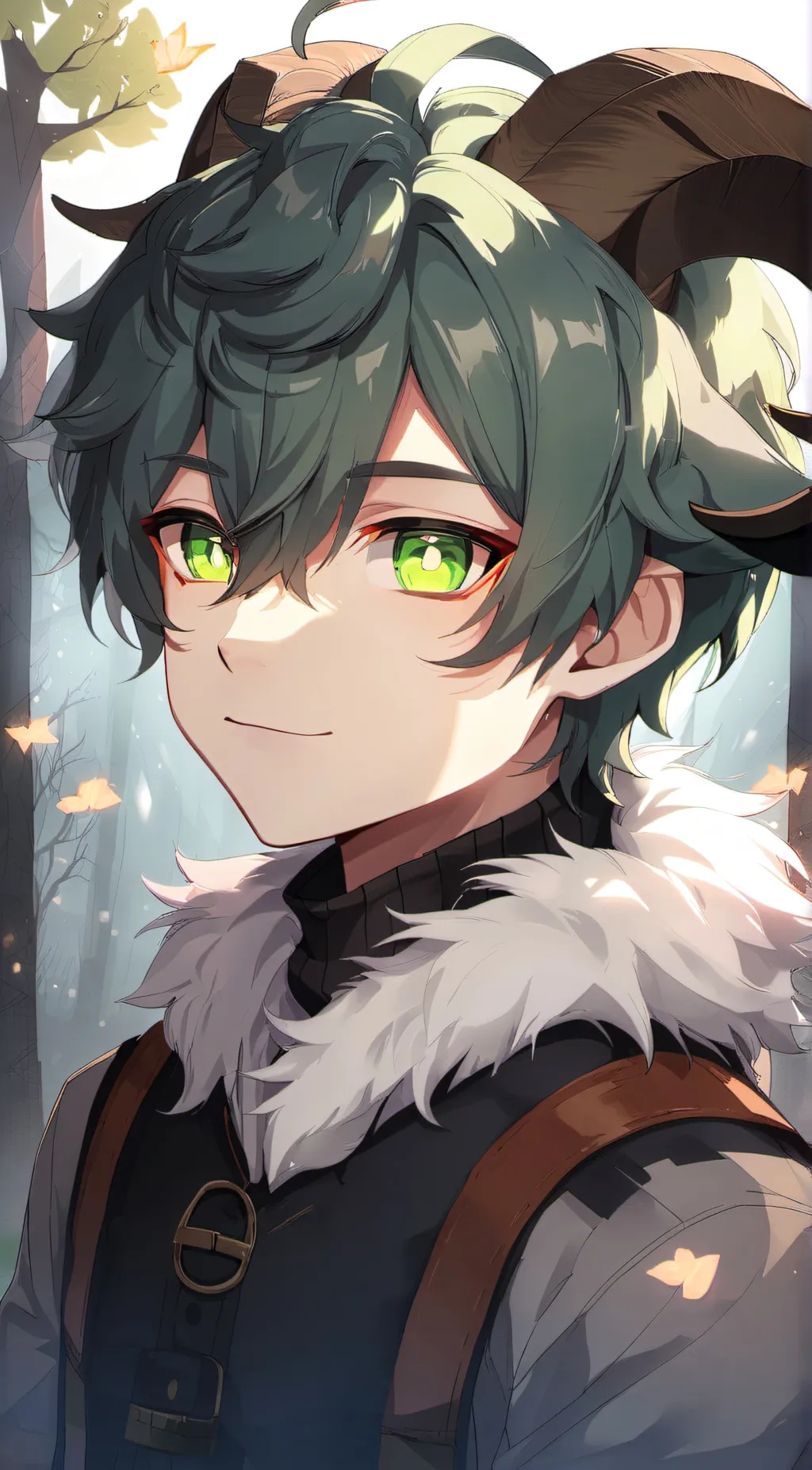 ai character: ralsei background