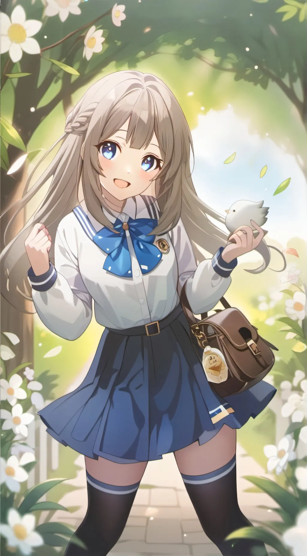 ai character: Julie  background