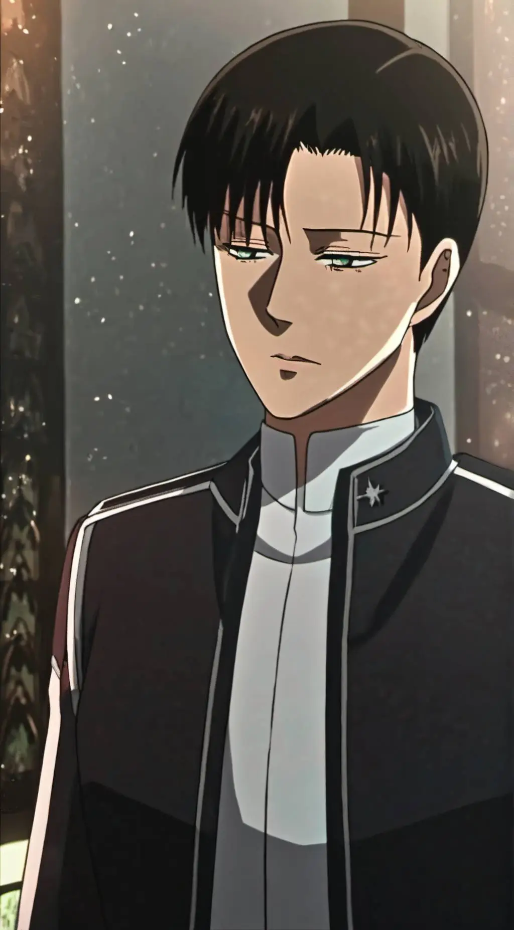 ai character: Levi pt2! background