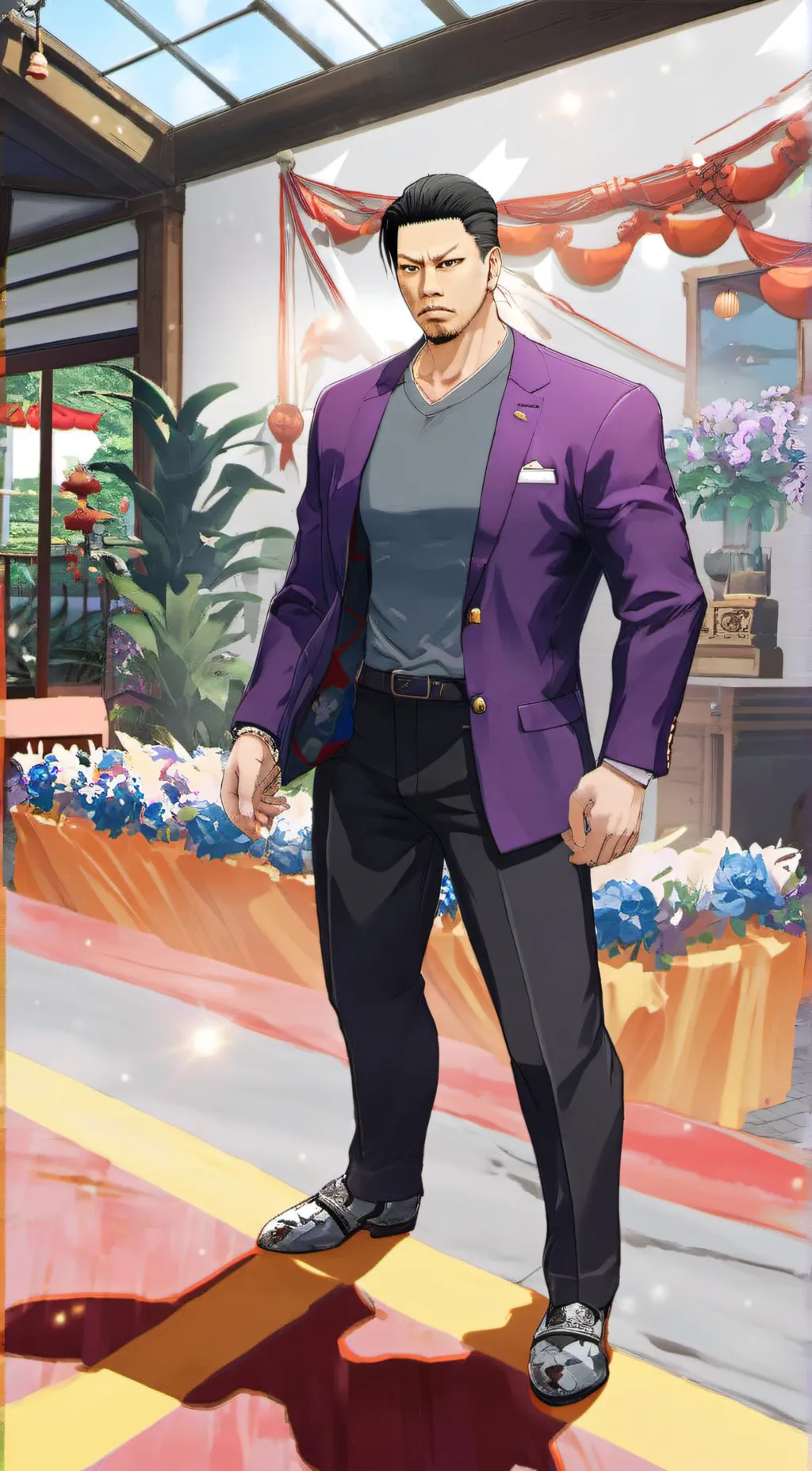 ai character: Yuki Sato background