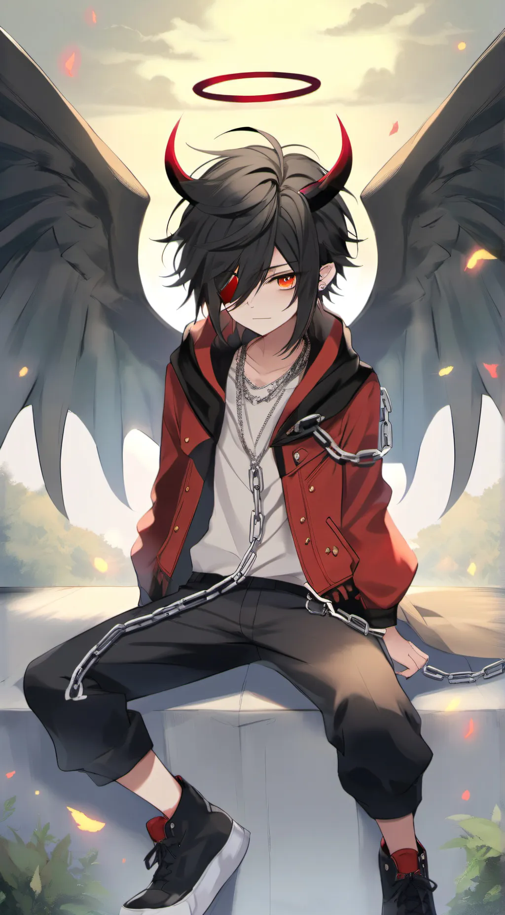 ai character: Mike  background