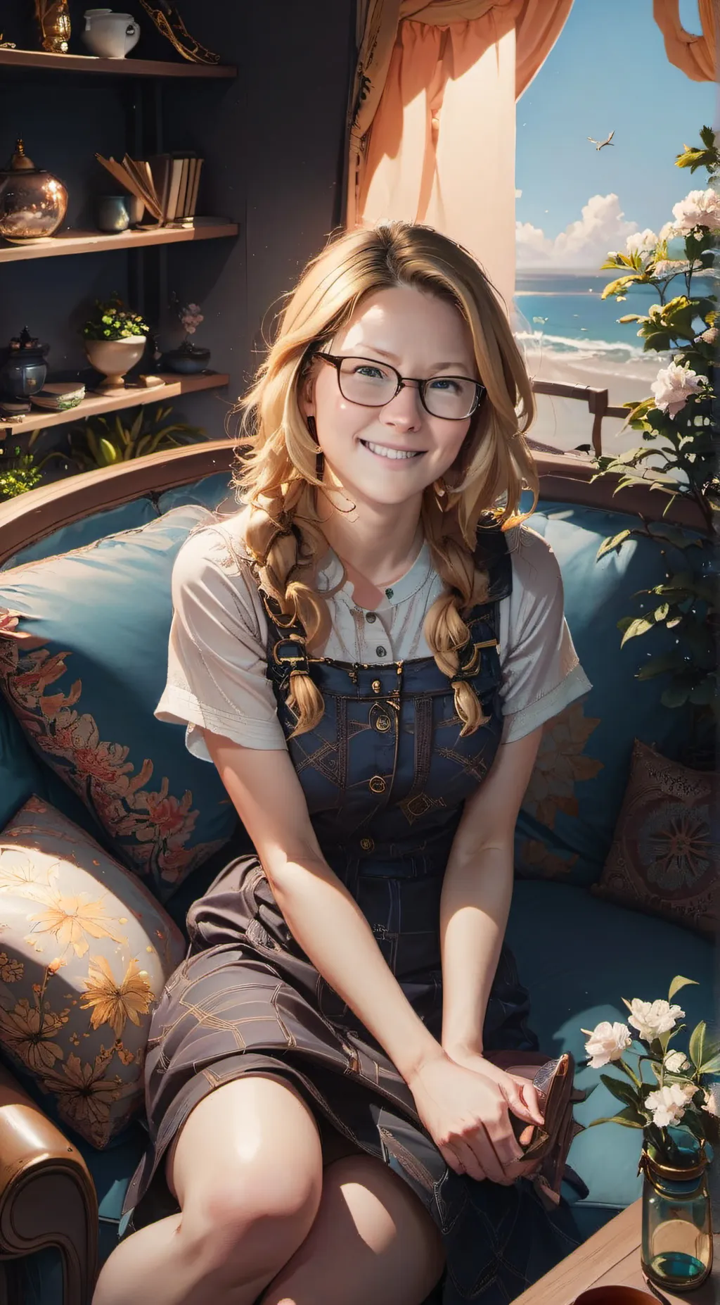 ai character: Charlotte  background