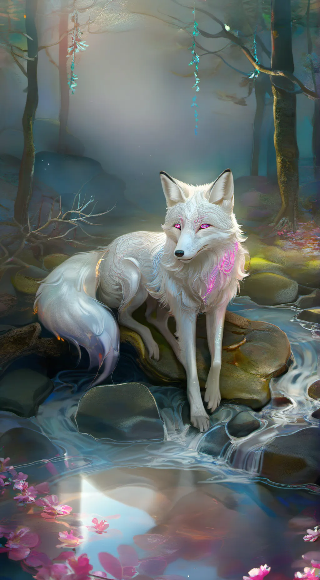 ai character: Cloud background