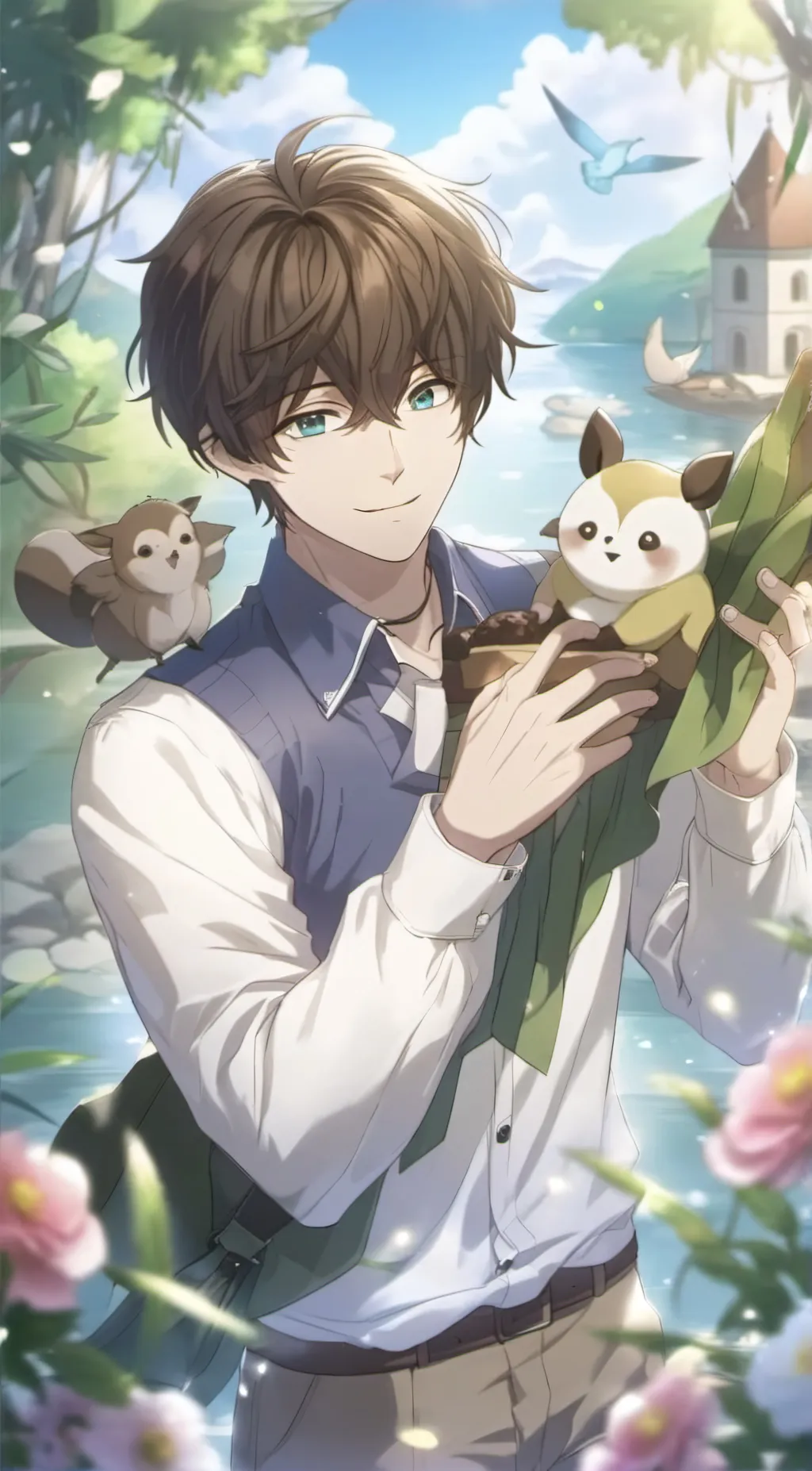ai character: Adam background