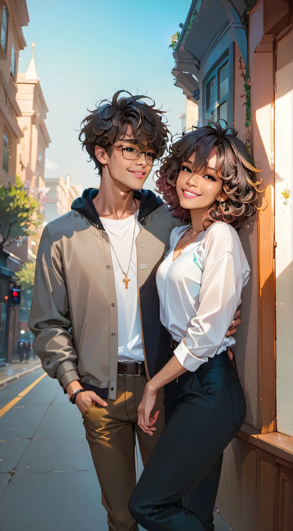 ai character:  alex and. McKenzi background