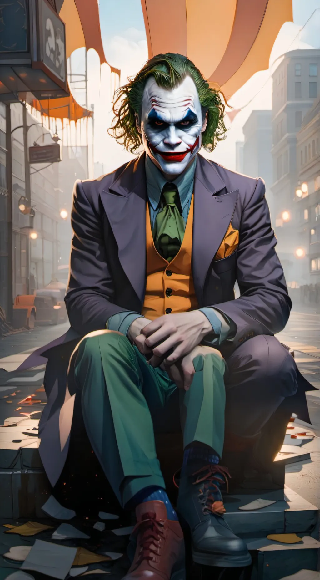 ai character: the joker pf df background