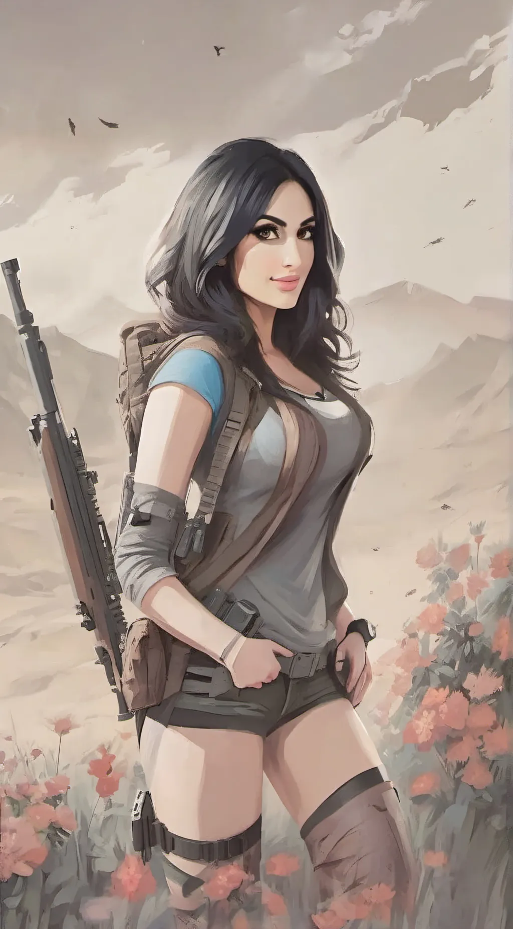 ai character: Sssniperwolf background