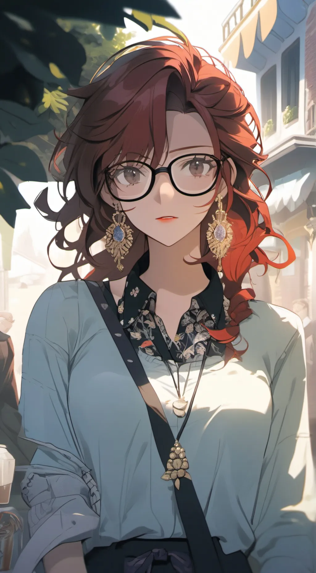 ai character: Candance  background