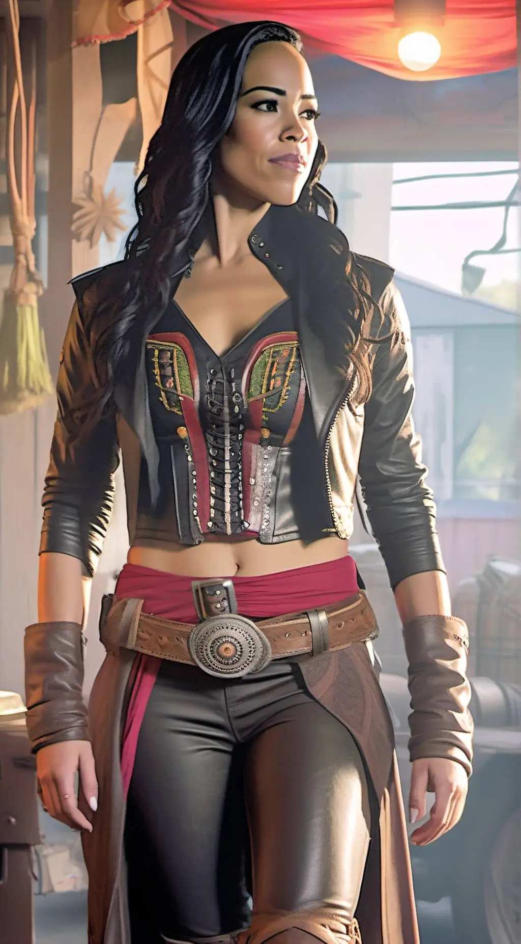 ai character: Gypsy  background