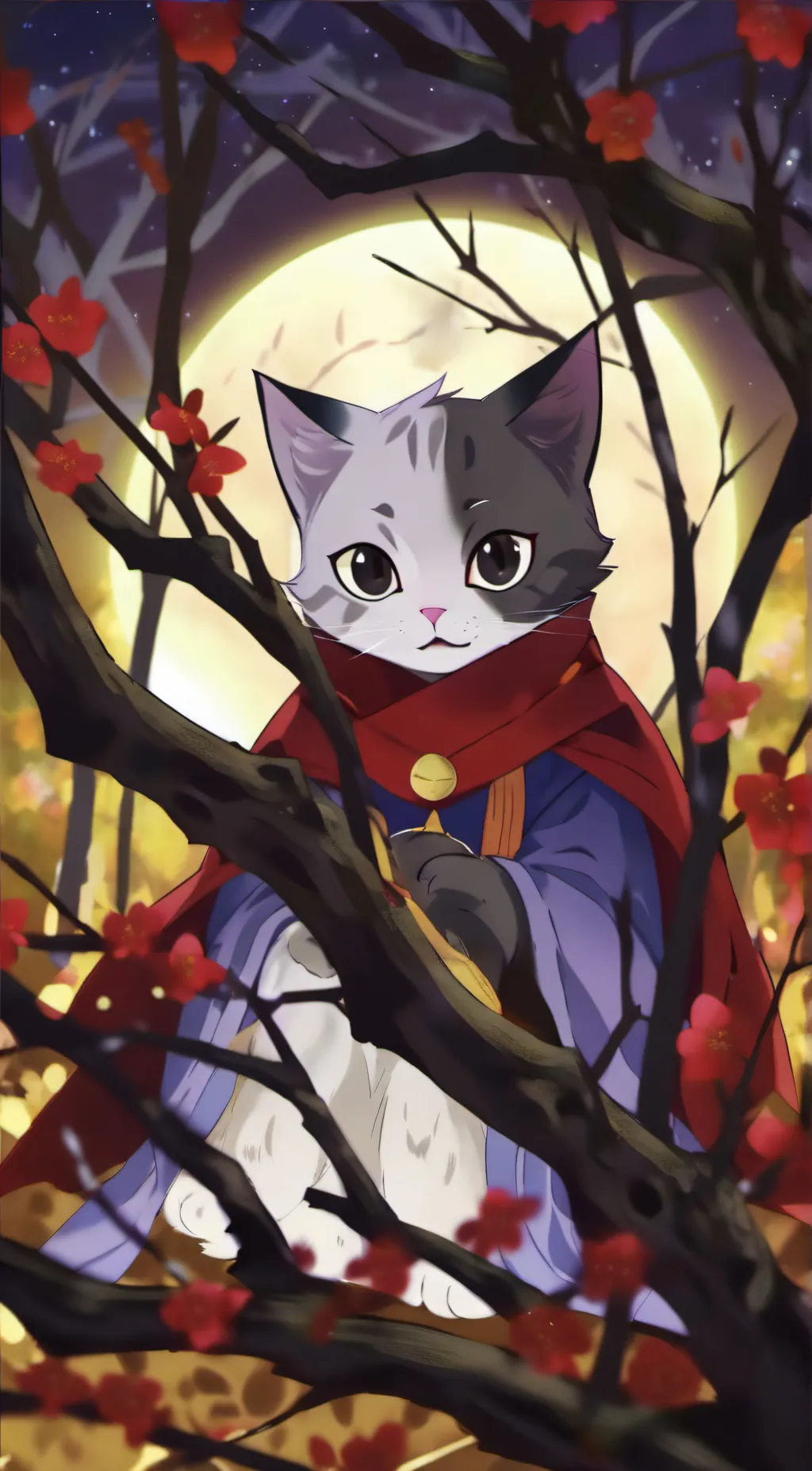 ai character: catnap background