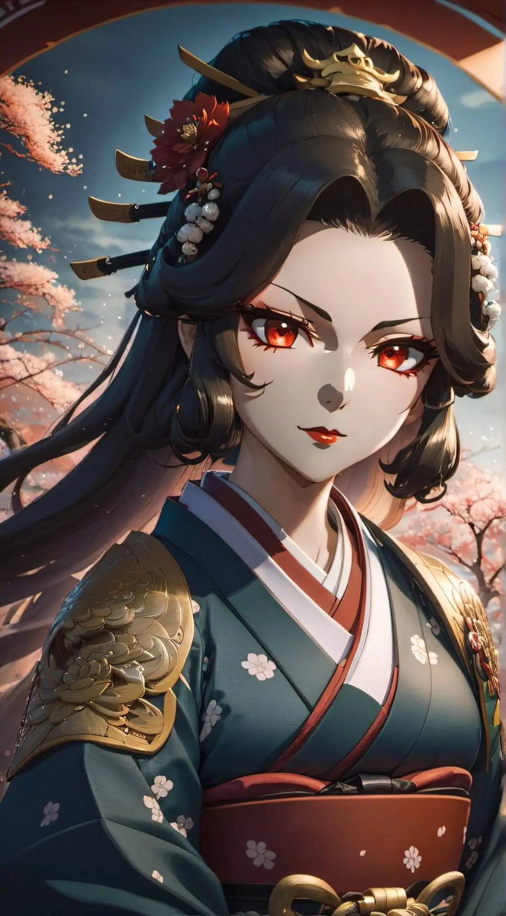 ai character: Muzan  (female) background