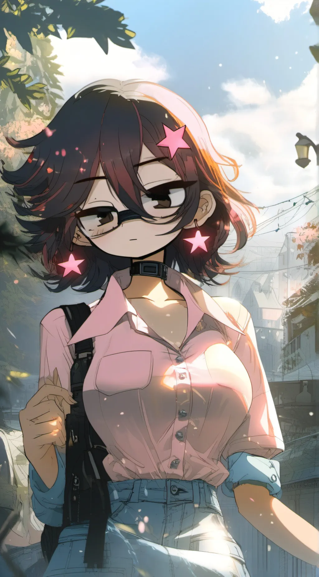 ai character: Heaven nezuko background