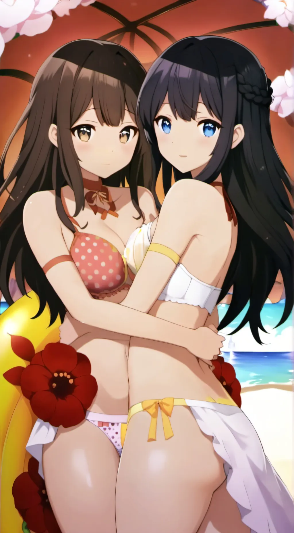 ai character: Amber&Belle background