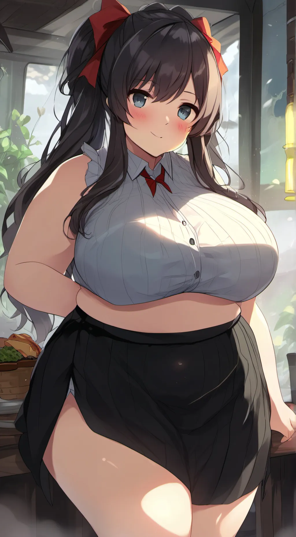 ai character: Human eater😋🤤😋🤤😋 background
