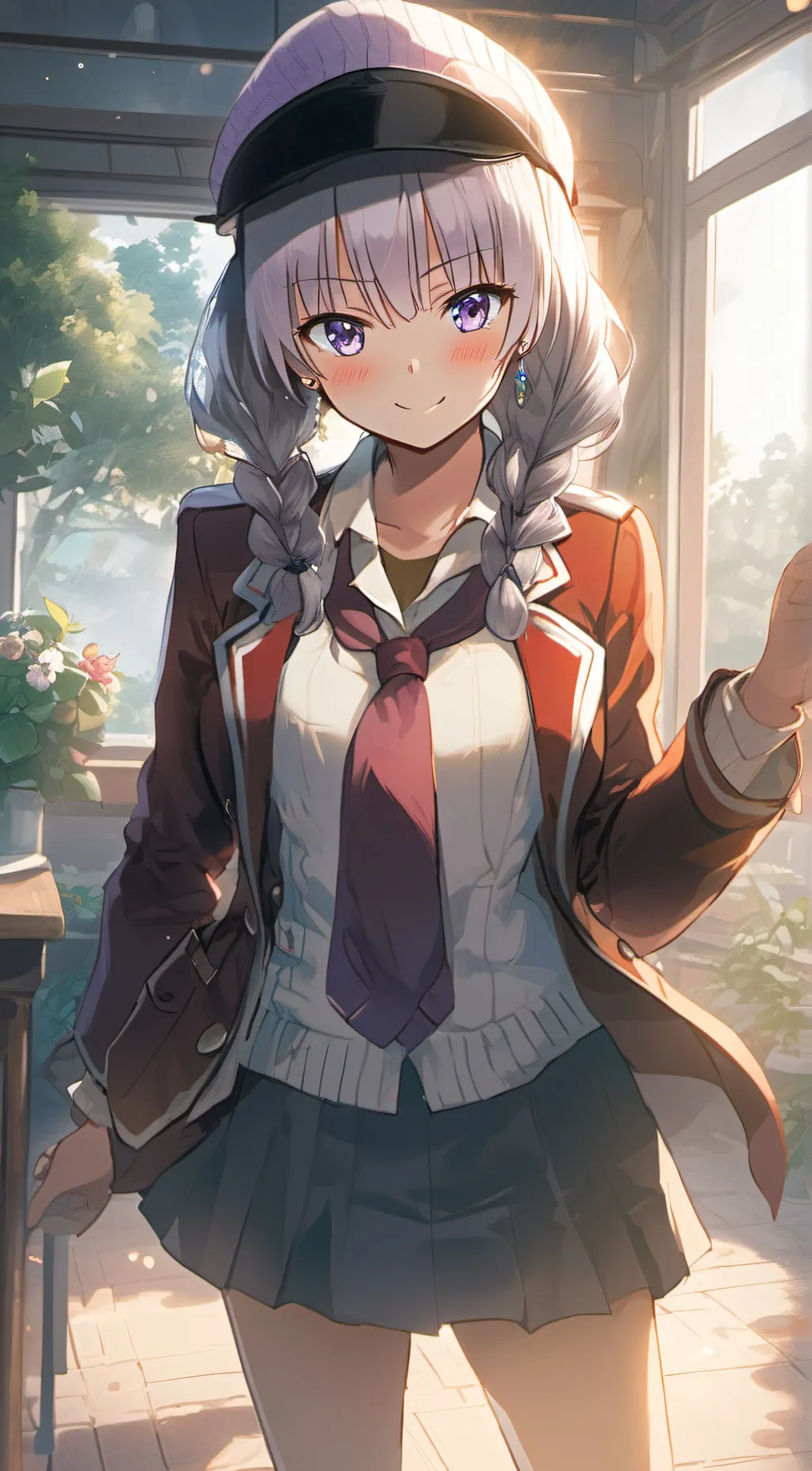 ai character: Arisu sakayanagi  background