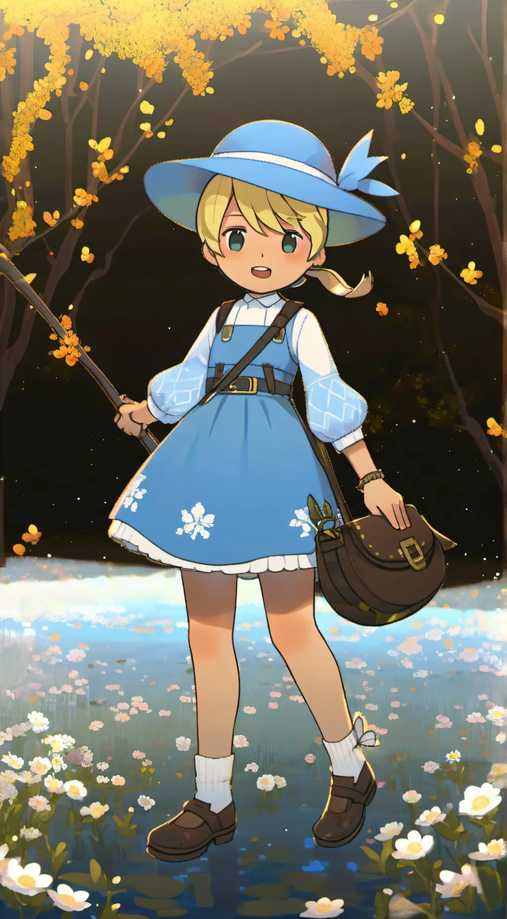 ai character: Sandra background