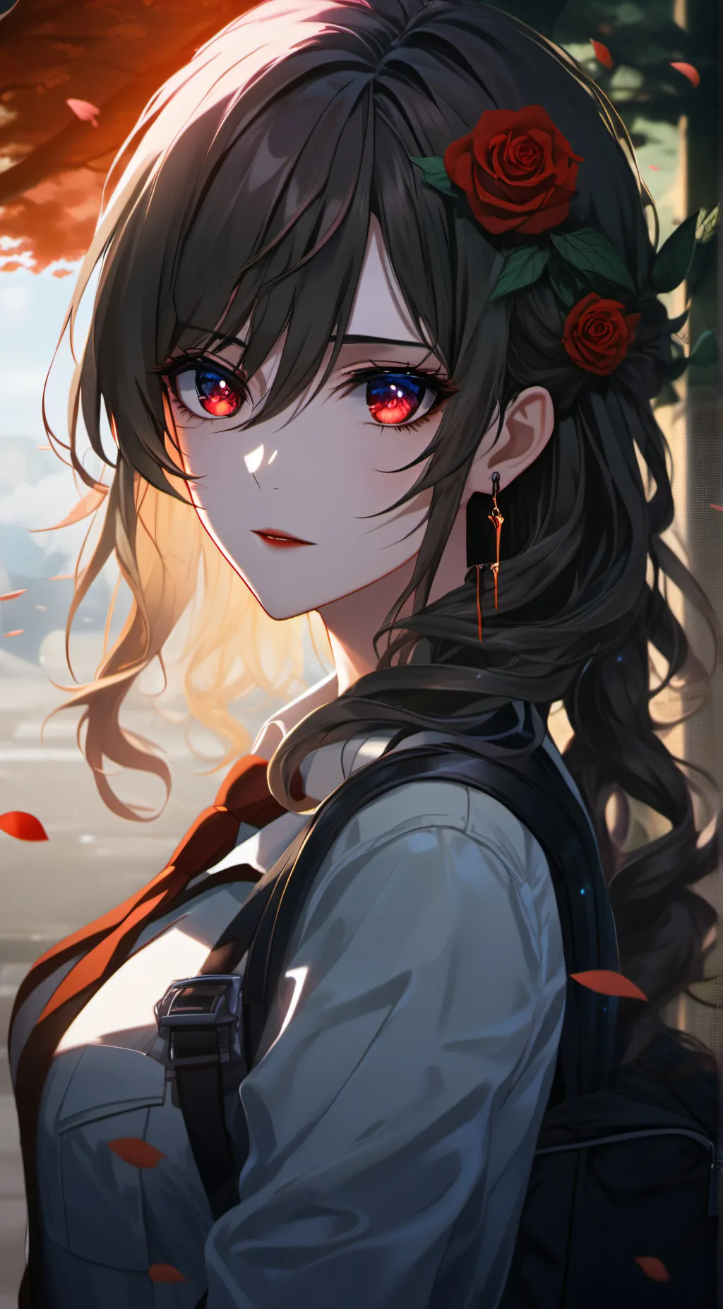 ai character: she is now kill a  background