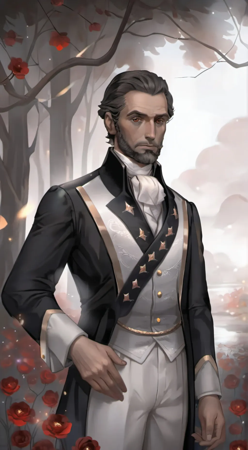 ai character: abraham background