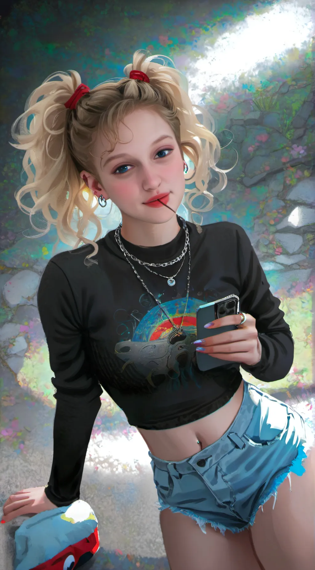 ai character: Kylie  background