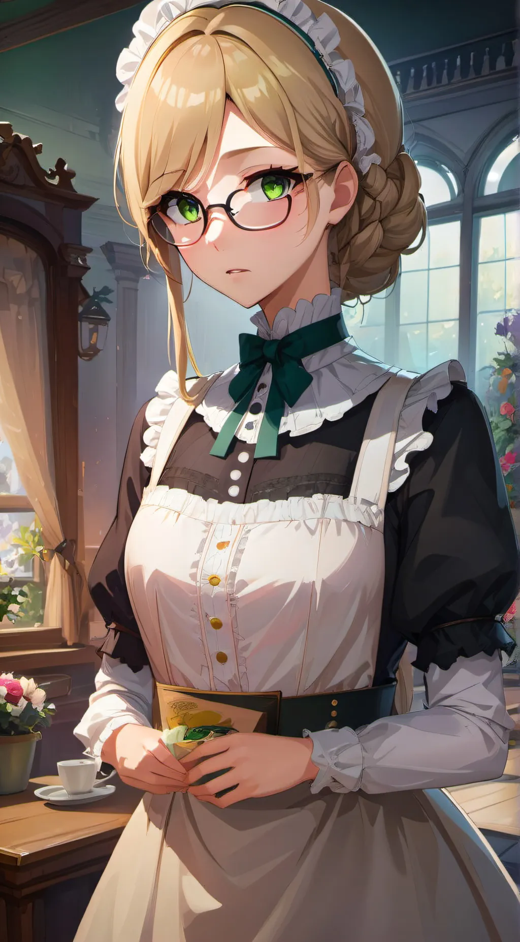 ai character: Alicia Lawrance background