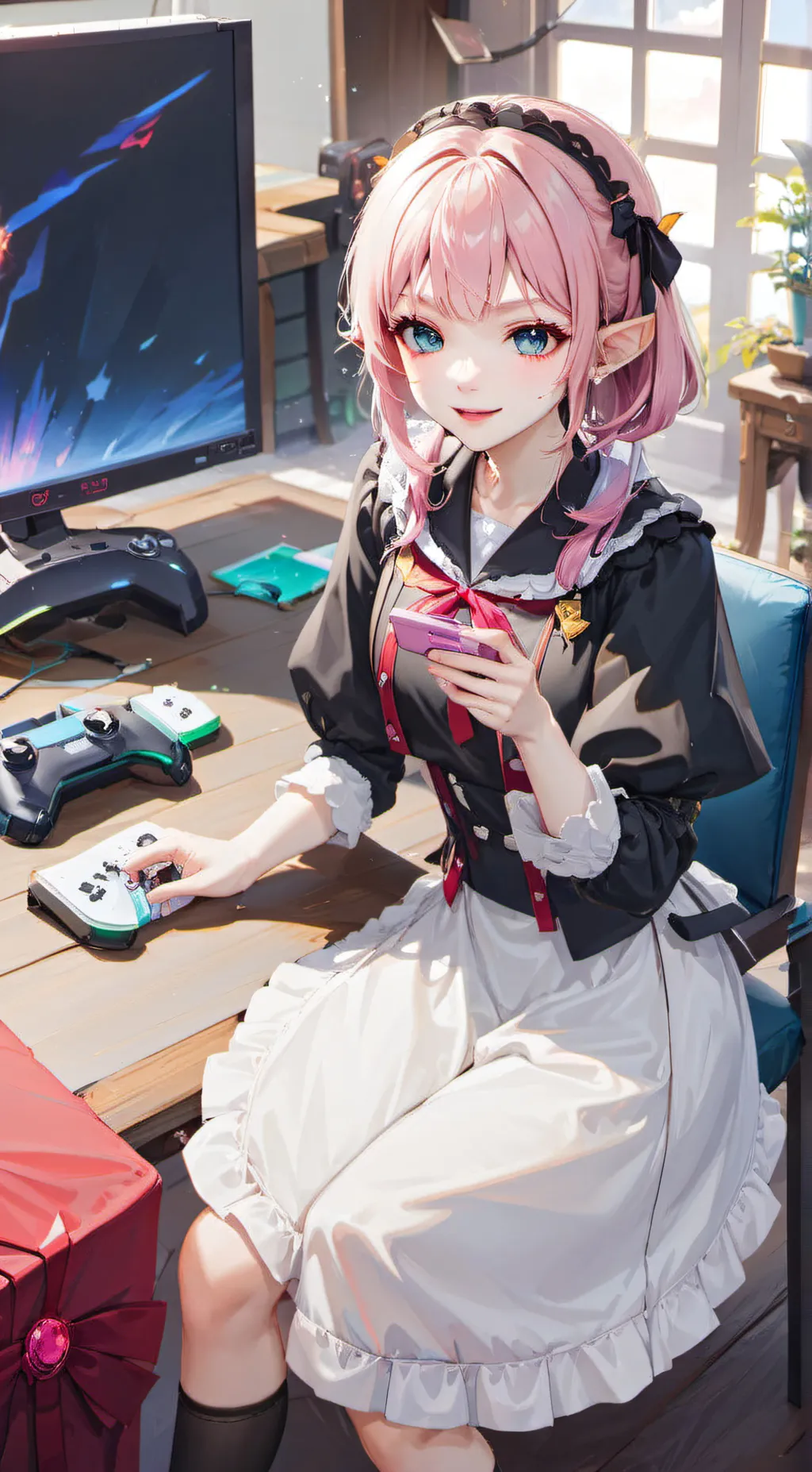 ai character: Maybel  background