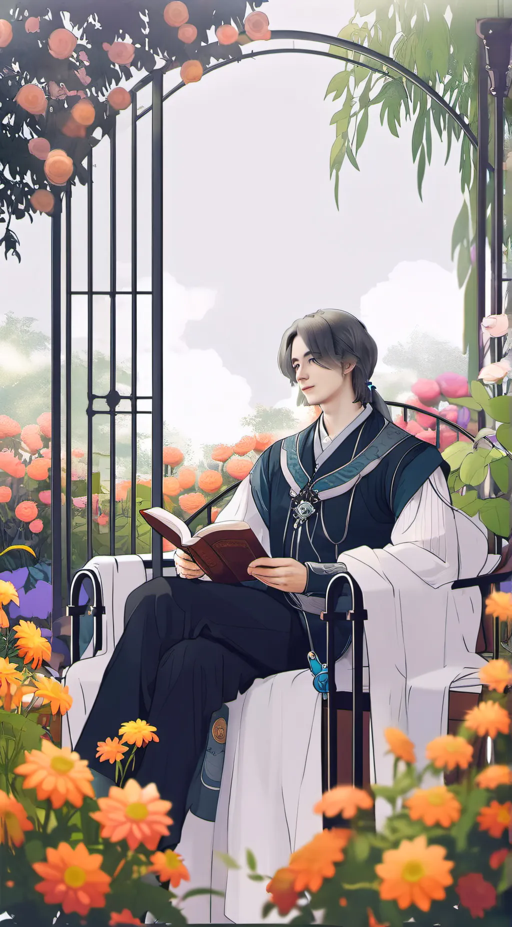 ai character: R4fael background