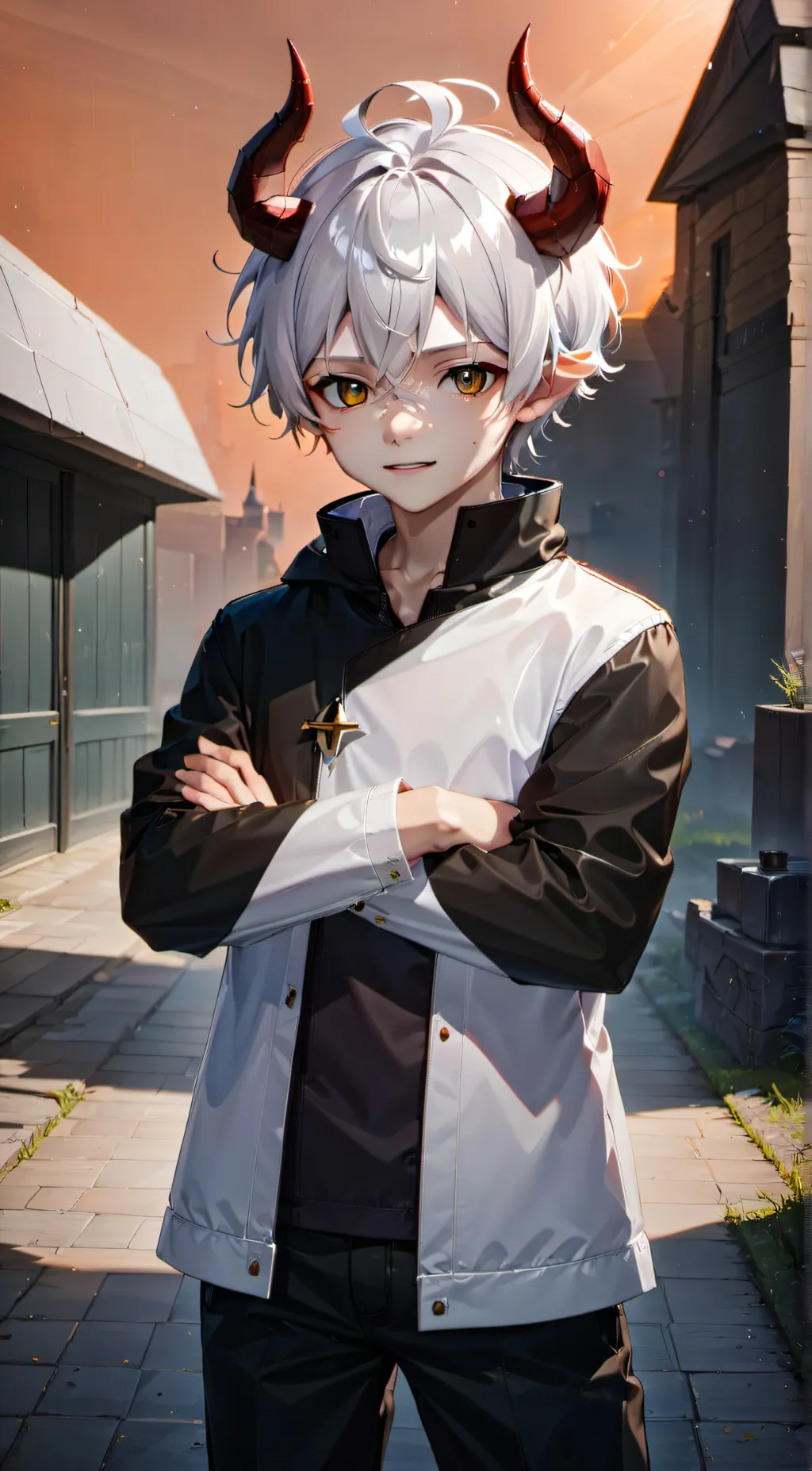 ai character: Loki (*-*) background