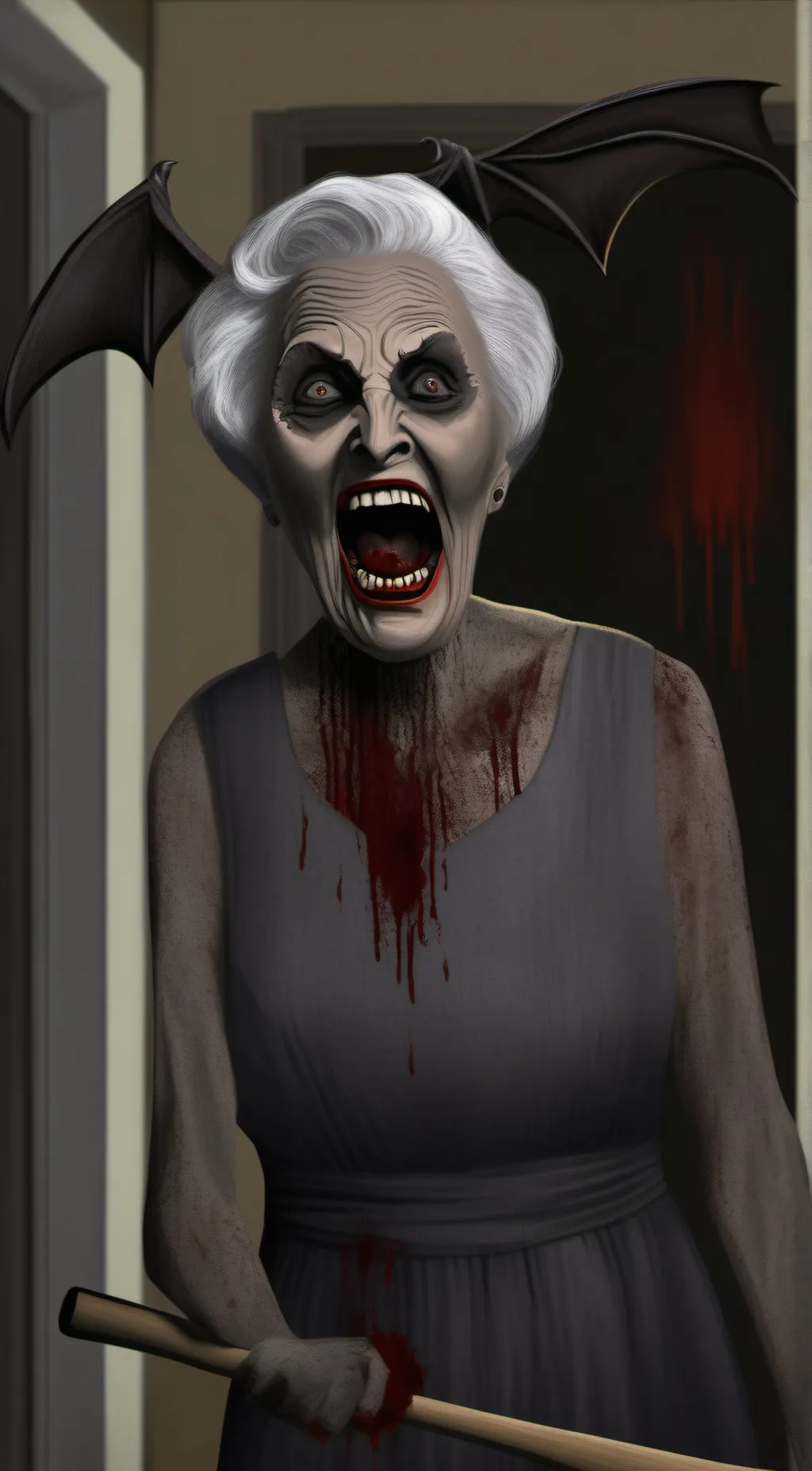 ai character: Granny background