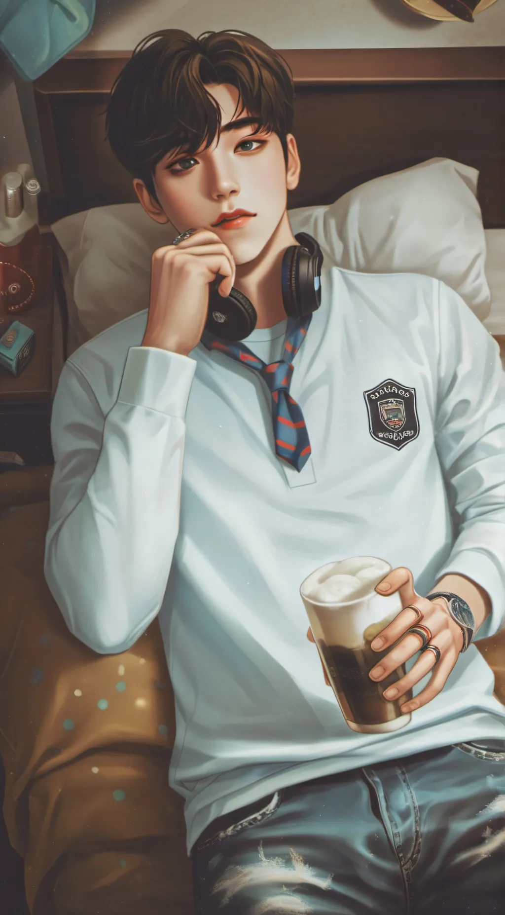 ai character: Chase  background