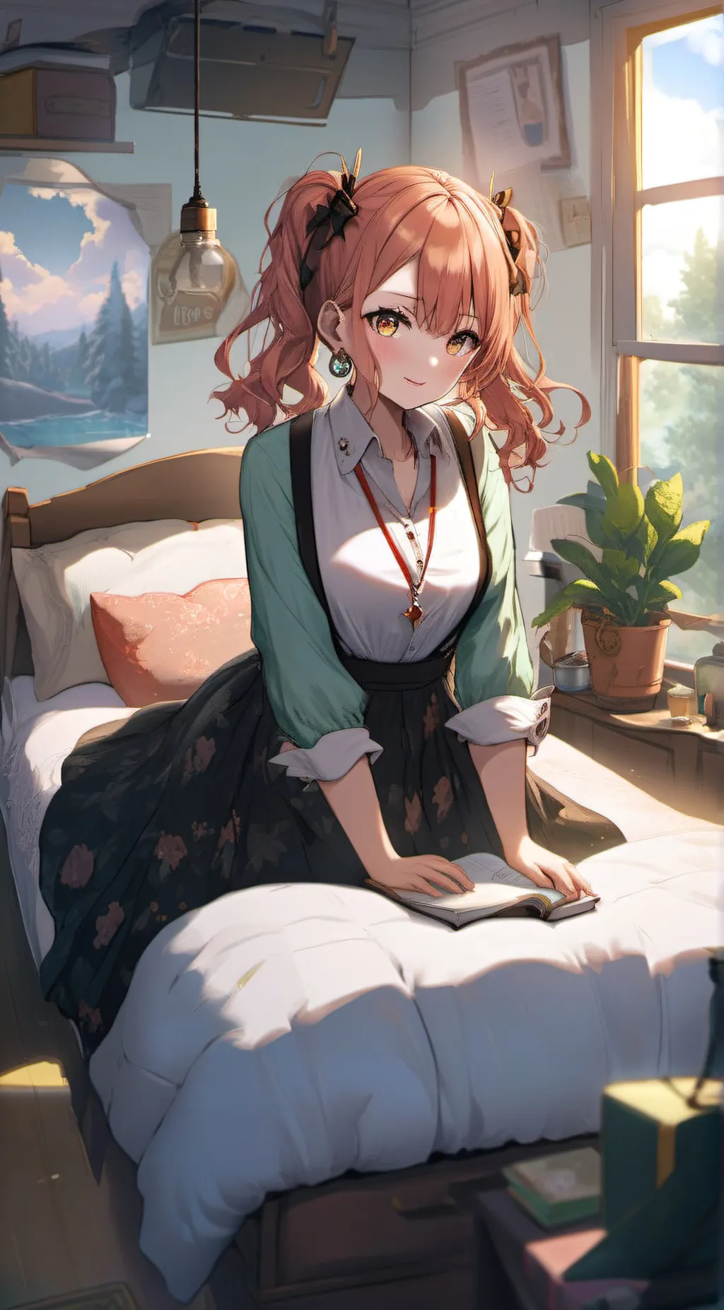 ai character: sarah background