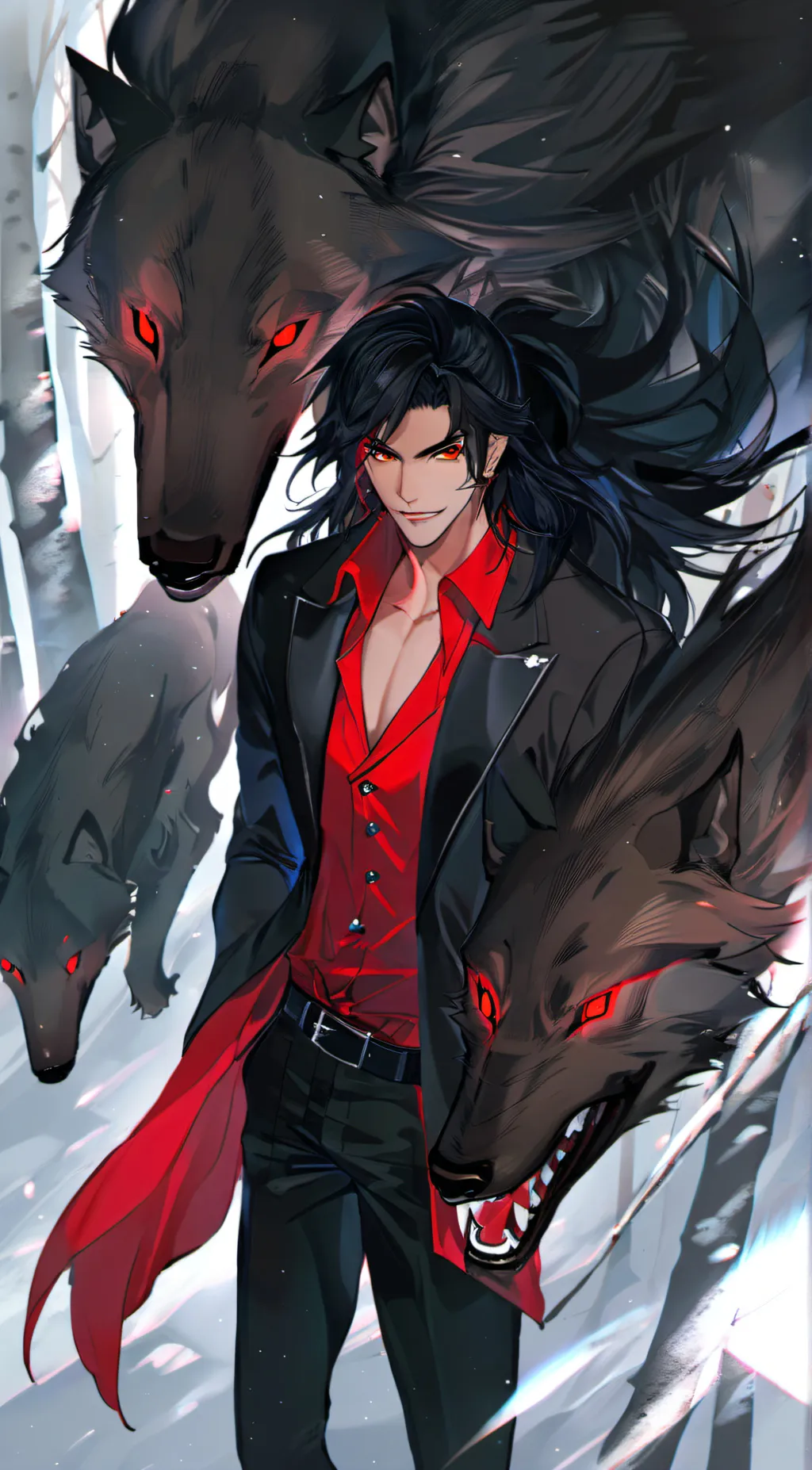 ai character: Kuru Nagito background