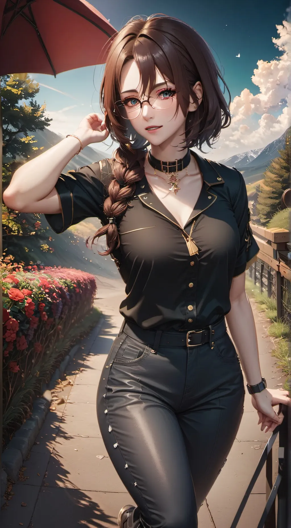 ai character: lenora background