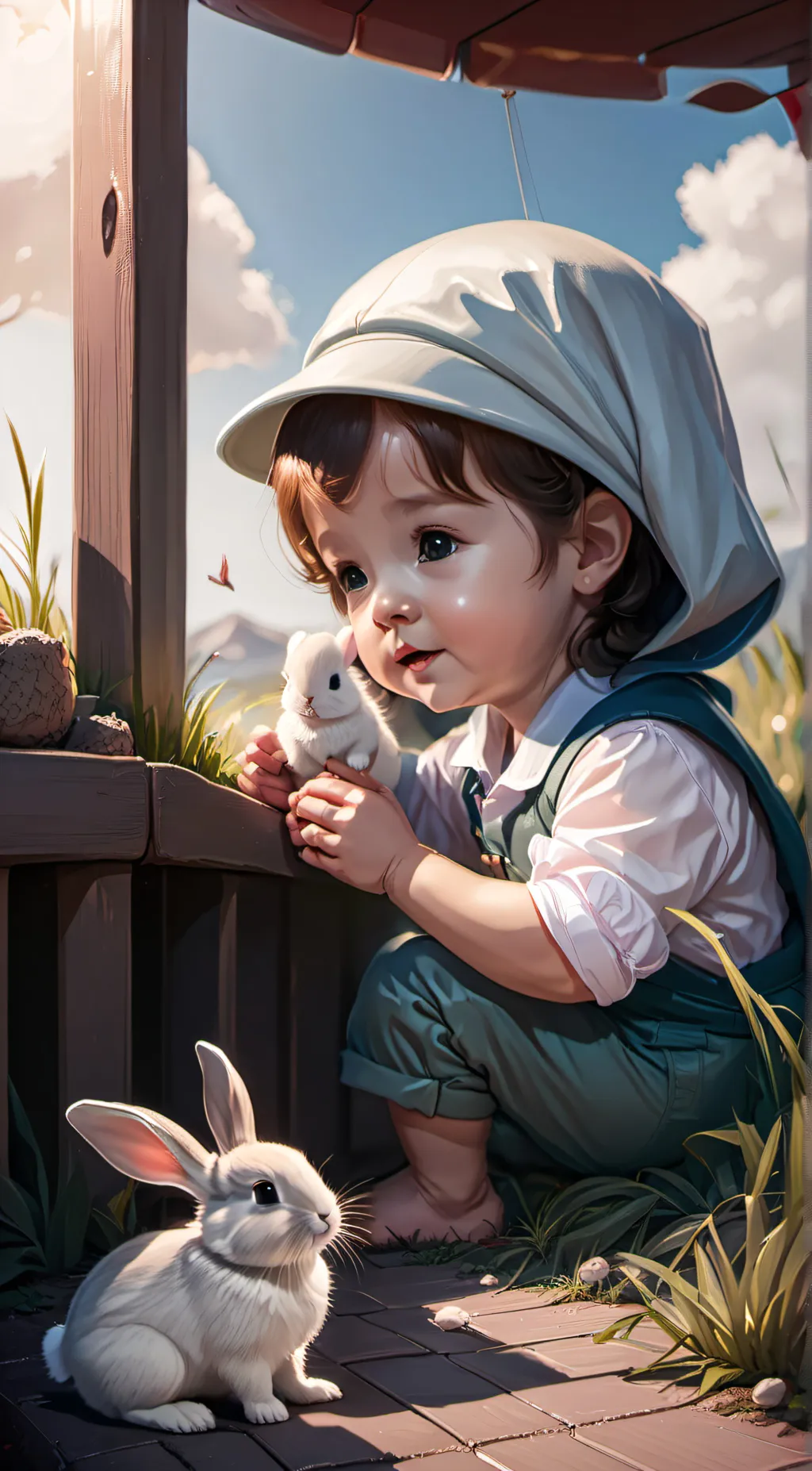 ai character: Lily  background