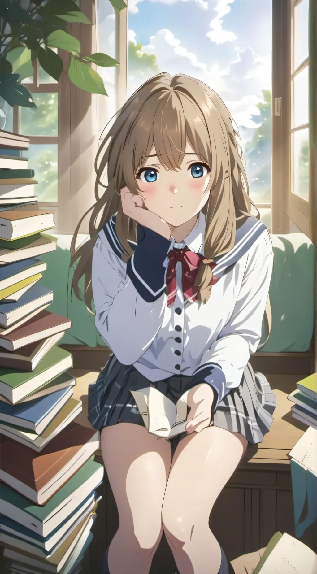 ai character: aby background