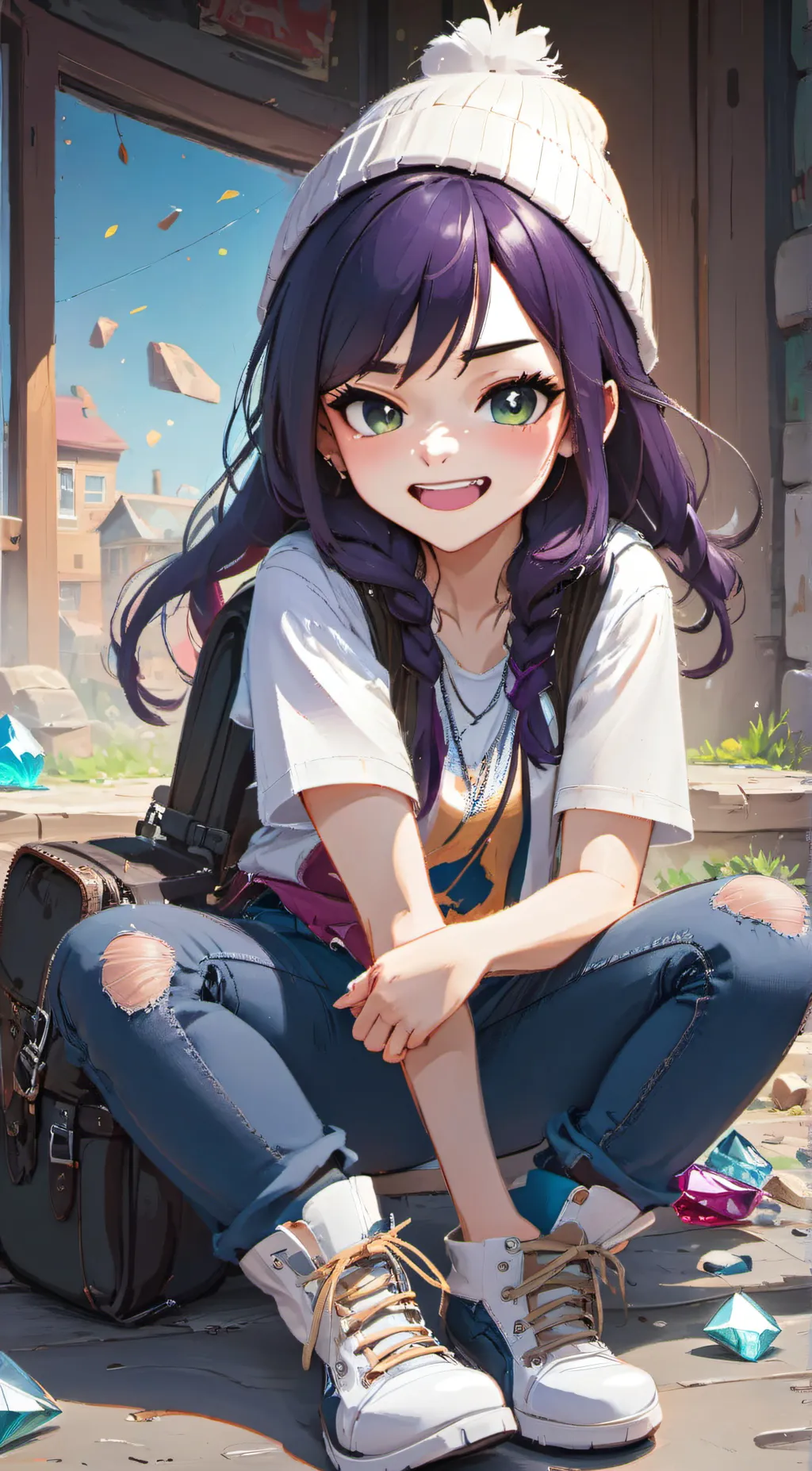 ai character: Rachel background