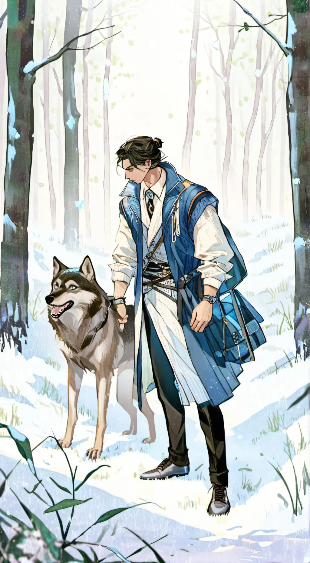 ai character: Eric background