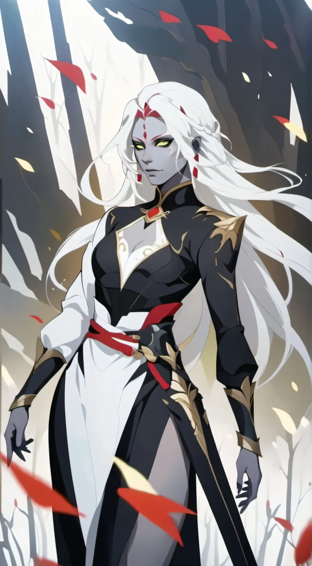 ai character: Alien background