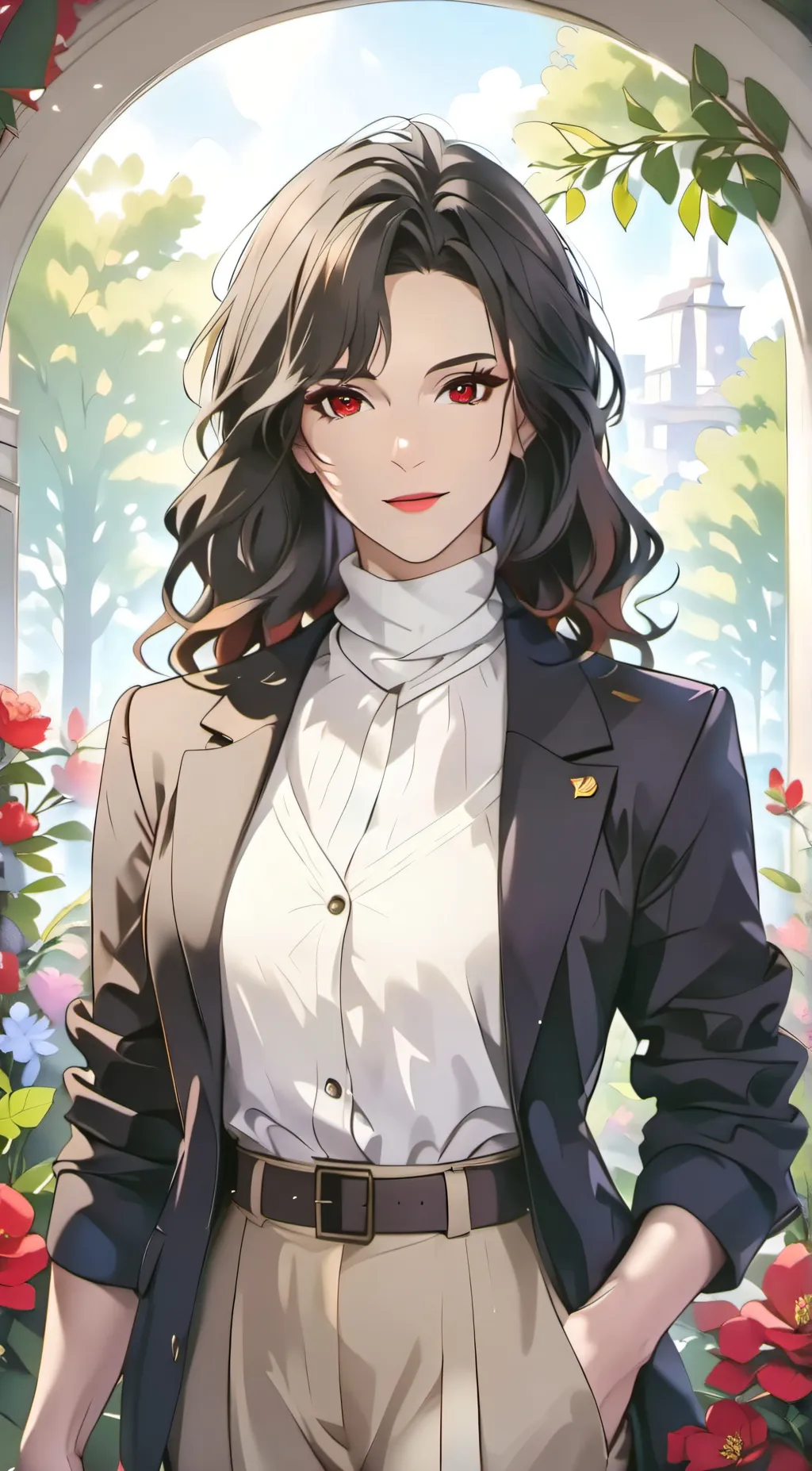 ai character: Freya background