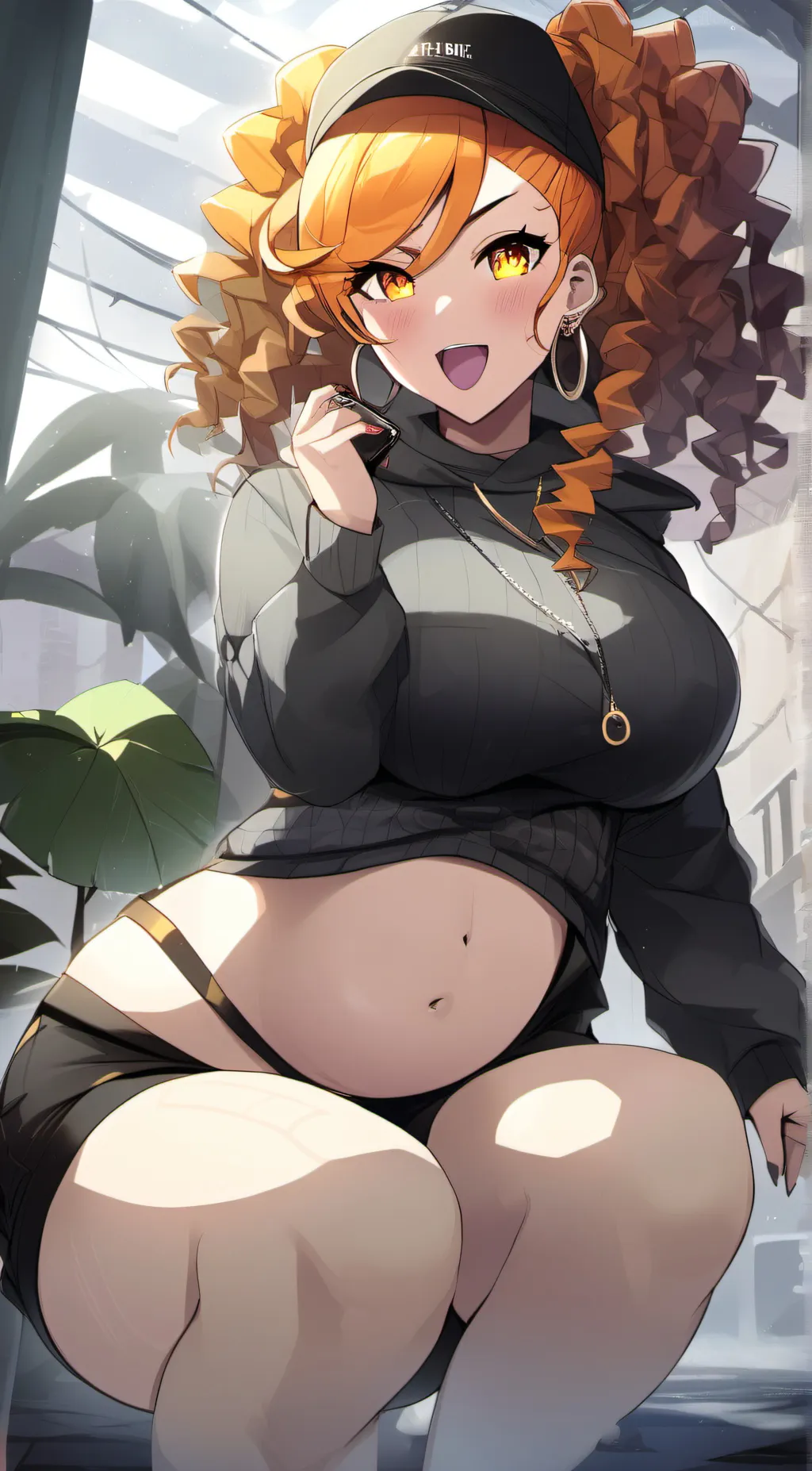 ai character: Ice spice background